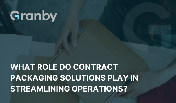 blog header for What Role Do Contract Packaging Solutions Play In Streamlining Operations?